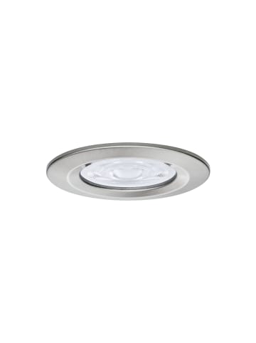 paulmann LED Einbauleuchte Nova GU10 Flat starr IP44 3x4,9W 3x550lm 230V  2700K Eisen ge
