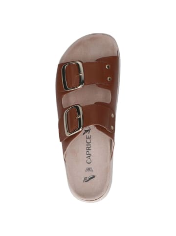 Caprice Pantolette in COGNAC NAPPA