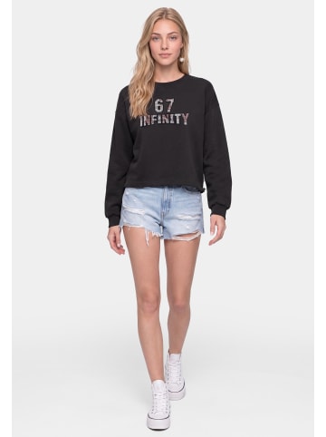 myMo Women Sweatshirt in Black