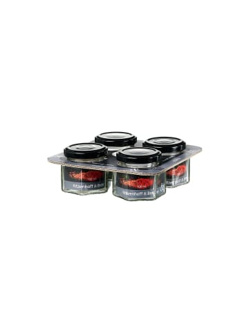 Ritzenhoff & Breker 4-tlg. Vorratsgläser-Set Mara in Transparent – 106 ml in transparent