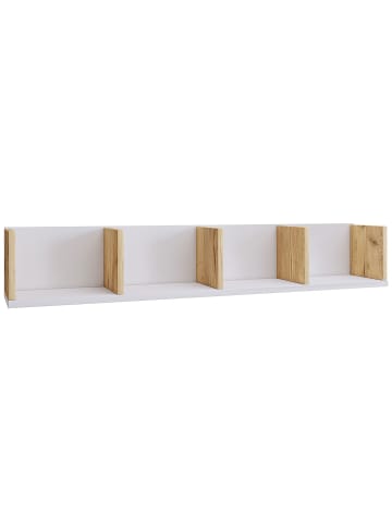ebuy24 Regal Honsa Ablagen Weiß 97 x 17 cm