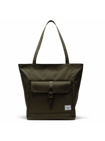 Herschel Retreat - Schultertasche 13" 45 cm in ivy green/chicory coffee