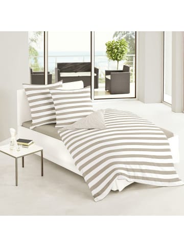 Traumschlaf Bettwäsche Albklassik Stripe in taupe