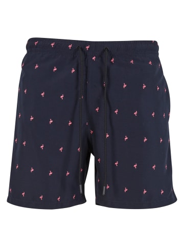 Urban Classics Urban Classics Badeshorts in midnightnavyflamingo
