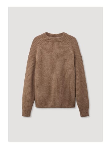 Hessnatur Strickpullover in camel