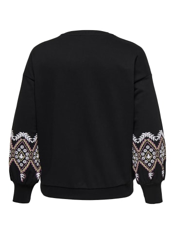 ONLY Carmakoma Sweatshirt in Black