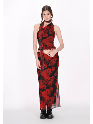 myMo ROCKS Women Top in red black