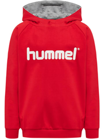 Hummel Hummel Cotton Kapuzenpullover Hmlgo Multisport Unisex Kinder Atmungsaktiv in TRUE RED