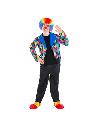 tectake Spaßvogel, auch Komiker, in der Farbe schwarz, Gr. XL, 4 Zierknöpfe