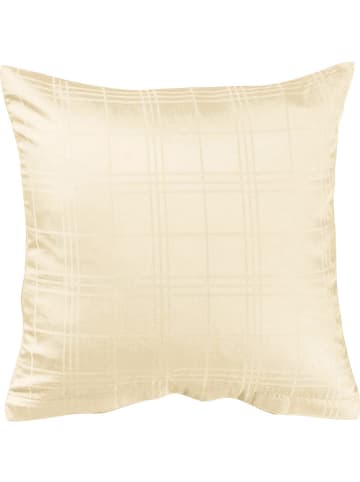 Erwin Müller Mako-Damast Kuschelkissenbezug Passau in creme