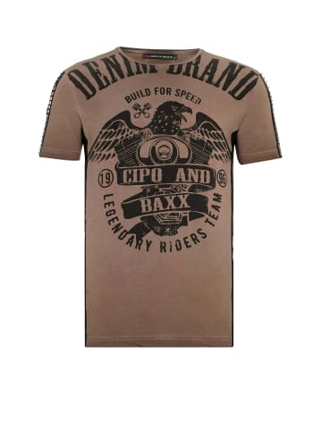 Cipo & Baxx T-Shirt in Brown