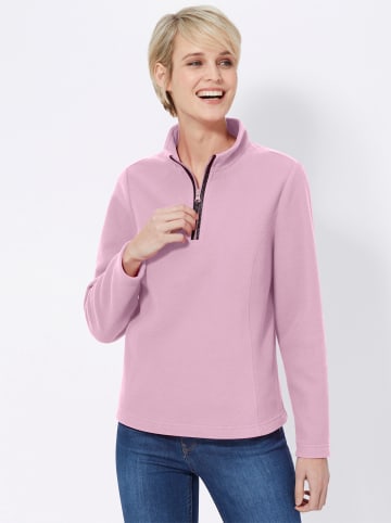 WITT WEIDEN Fleece-Shirt in altrosé