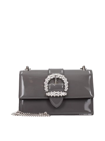 Jimmy Choo Grau Leder Schulter Tasche