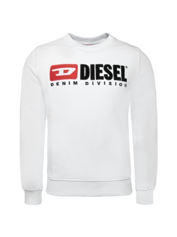 Diesel Sweatshirt S-Ginn-Div in weiss