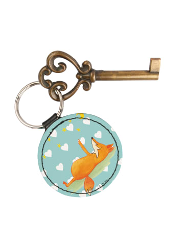 Mr. & Mrs. Panda Anhänger Fuchs Sterne ohne Spruch in Türkis Pastell