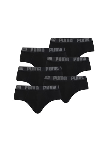 Puma Boxershorts PUMA BASIC BRIEF 6P in 230 - black/black