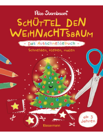 Bassermann Verlag Buch - Schüttel den Weihnachtsbaum - Das Ausschneidebuch. Schneiden, klebe