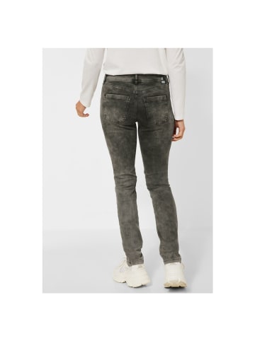 Street One Jeans in mocca overdye black wash