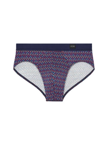 HOM Minislip Comfort Mini Briefs Ocean Drive in red print
