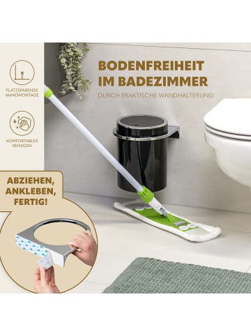 bremermann Badezimmer-Set Zubehör-Set 2-tlg. Savona schwarz