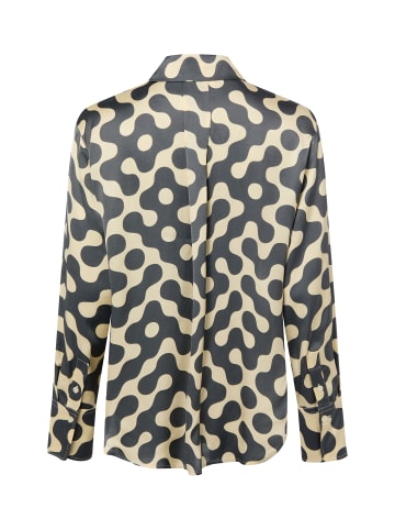 Someday Bluse Zeventy in ecru anthrazit - 0001