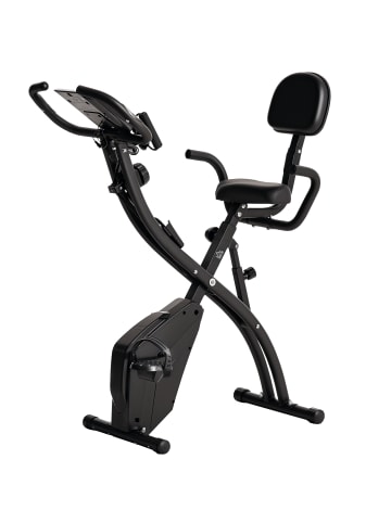 HOMCOM Heimtrainer,105cm x 48cm x 118cm,schwarz