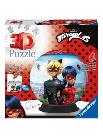 Ravensburger Ravensburger 3D Puzzle 11167 - Puzzle-Ball Miraculous - 72 Teile -...