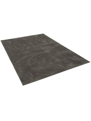 Pergamon Hochflor-Teppich Melia in anthrazit