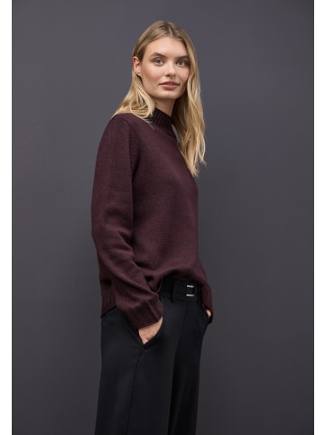 Street One Pullover in aubergine - 0003