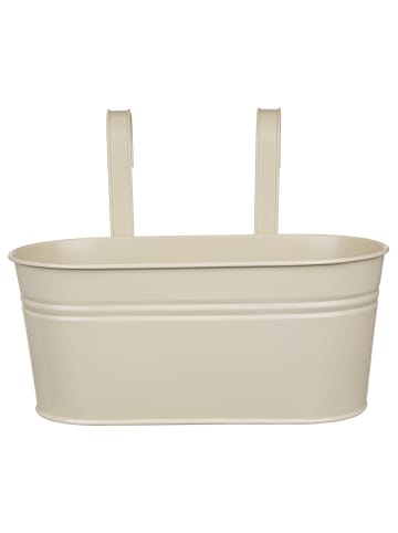 Butlers Hängetopf ZINC in Beige