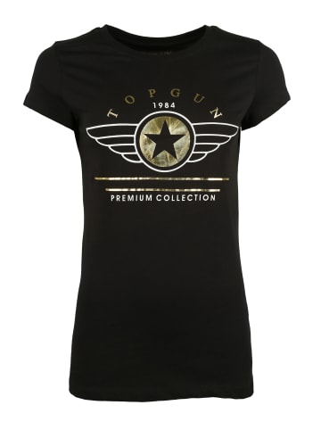 TOP GUN T-Shirt TG20193050 in black