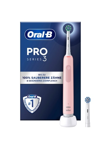 Oral-B Elektrische Zahnbürste "Pro 3 - Cross Action" Pink