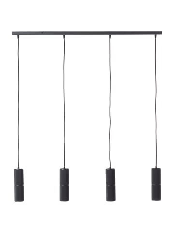 Brilliant LED-Pendellampe, 92 cm Breite, GU10, 4x 350 lm, 3000 K, sand schwarz