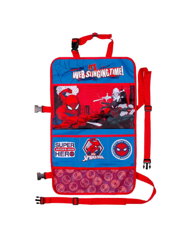 Marvel Spiderman 2-in-1 Auto-Organizer, ideal für Kinderwagen und Autositze in Rot
