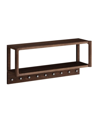 Feldmann-Wohnen Wandgarderobe Campi Eiche Tabak 83 / 21,5 / 36cm