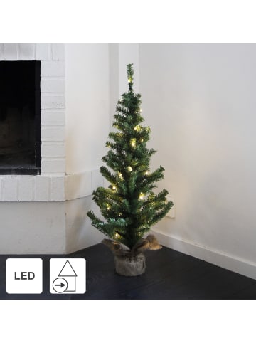 STAR Trading LED Weihnachtsbaum Toppy 90cm in Grün