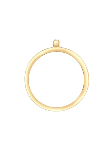 Elli Ring 925 Sterling Silber Geo in Gold