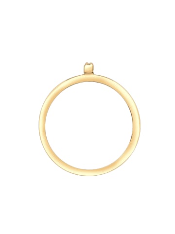 Elli Ring 925 Sterling Silber Geo in Gold