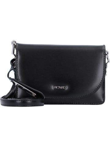 PICARD Berlin Umhängetasche Leder 18 cm in schwarz