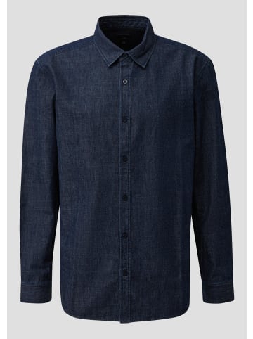 QS Hemd in 59Y8_tiefblau