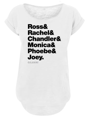 F4NT4STIC T-Shirt Friends Ross Rachel Chandler Monica Phoebe Joey in weiß
