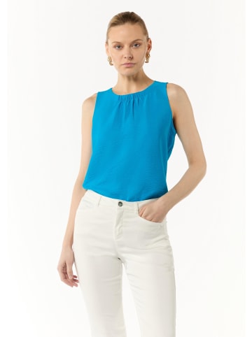 comma Bluse in 6264_ozeanblau