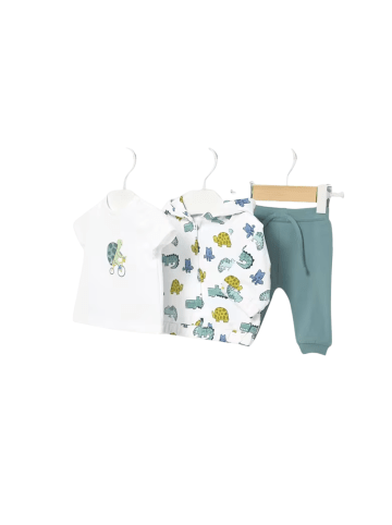 Mayoral Set: Sweatshirt, Pullover und Hose 1893 Grün