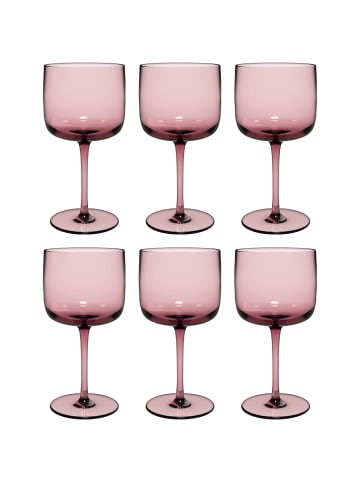 like. by Villeroy & Boch 6er Set Weingläser Like Glass 270 ml in Grape