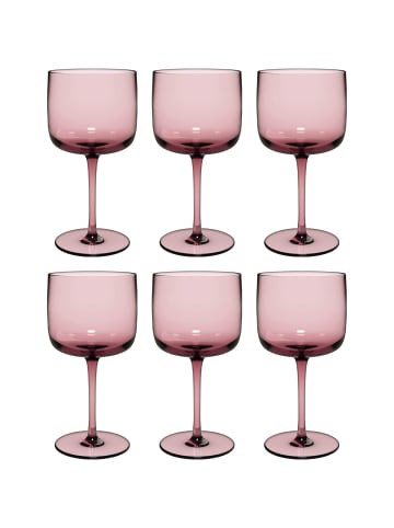 like. by Villeroy & Boch 6er Set Weingläser Like Glass 270 ml in Grape