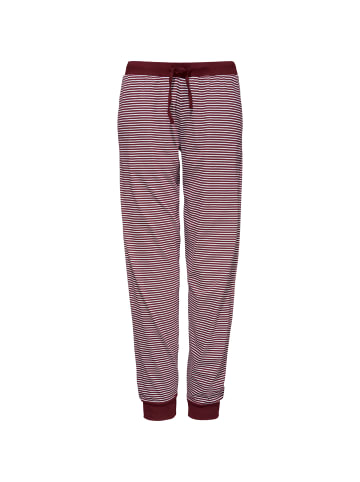 Erwin Müller Single-Jersey Schlafanzug in rubin