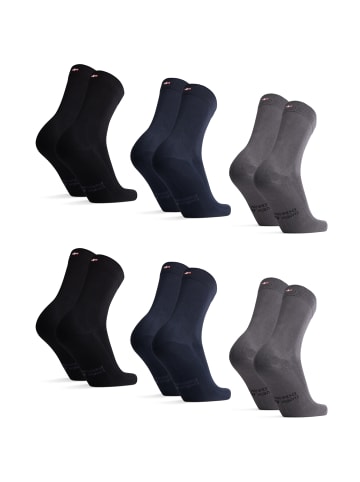 DANISH ENDURANCE Socken Bamboo Business in black/grey/navy