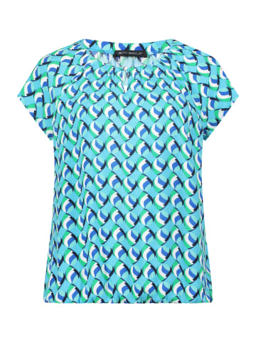 Betty Barclay Casual-Bluse mit Muster in Blau/Grün
