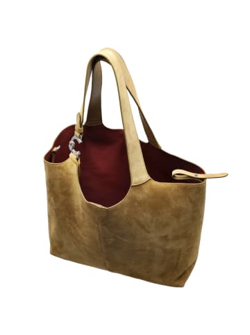 COCCINELLE C-Easy Suede - Shopper 35 cm (seagras) in seagras/seagras