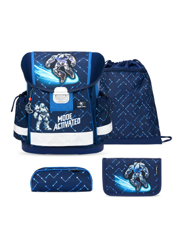 Belmil Classy CyberNova Schulranzen Set 4 teilig